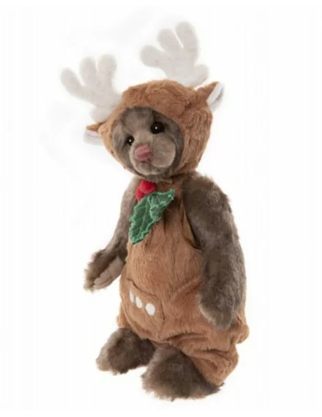 Peluche Ours Renne Jump Suit 28 cm Charlie Bears - 