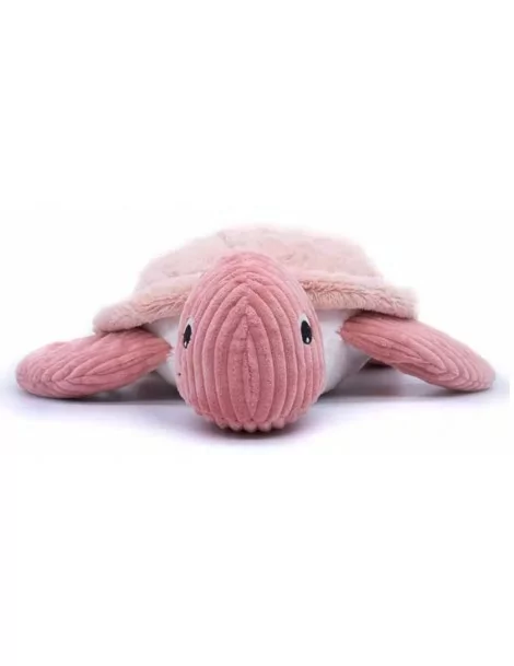 Peluche Ptipotos la tortue géante rose 50cm - 