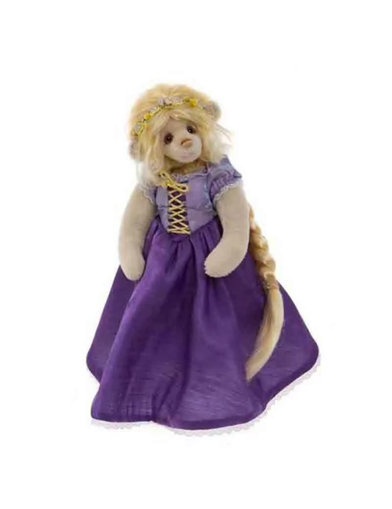 Ours de collection Isabelle Lee Rapunzel 29 cm - 