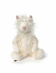 Peluche Chat Blanc St Monic 37 cm Beasts - 