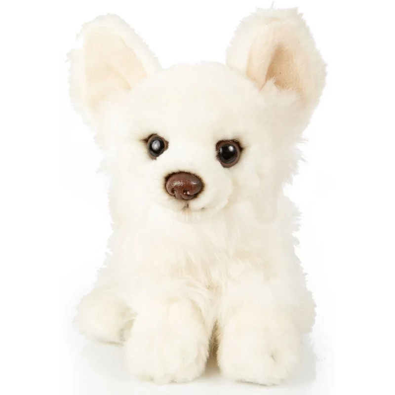 Chihuahua, assis (blanc) - 18 cm -