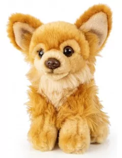 Chihuahua, assis (marron) - 18 cm - 
