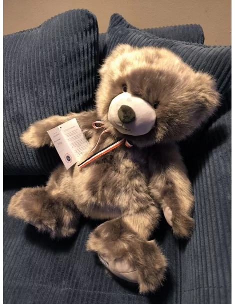 Ours en peluche Mailou couleur taupe 50 cm - 