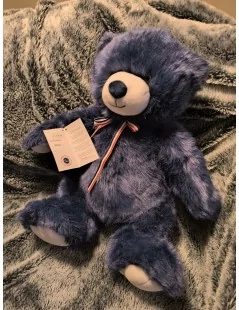 Peluche Ourson Marine 50 cm Fabriqué en France - 