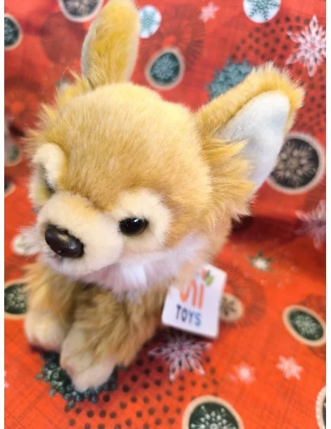 Chihuahua, assis (marron) - 18 cm - 