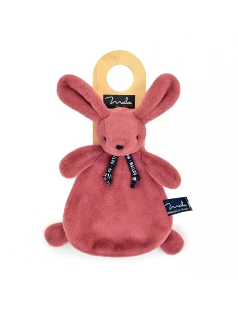 Lapin DORLOTIN - Doudou - Bois de rose - 