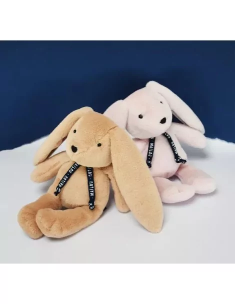 Lapin DORLOTIN - Pantin - Beige - 22cm Made in France - 