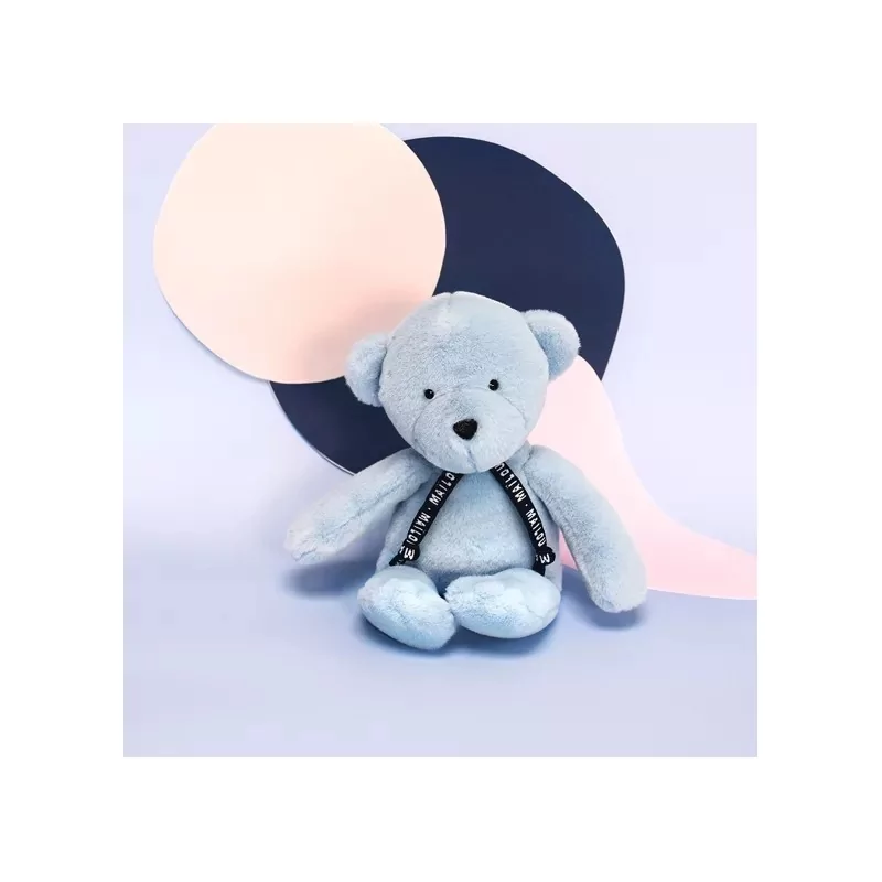 Ours DORLOTIN - Le Super Pantin Bleu de 22 cm -