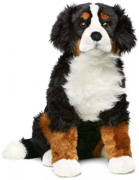 Peluche Bouvier bernois, assis - 57 cm Unitoys Ecofriendly - 