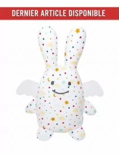 Trousselier Ange Lapin Etoiles avec Hochet 18 cm -