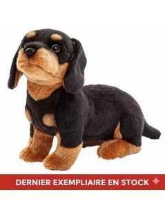 Peluche Chien teckel 27 CM Unitoys Ecofriendly -