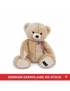 Peluche l'Ours Gaby beige 50 cm Fabrication Française - 