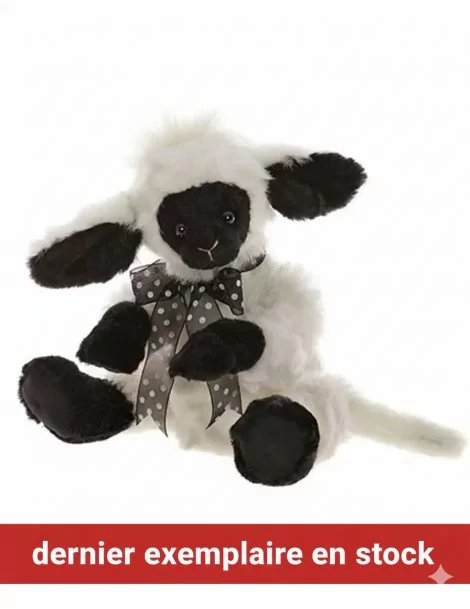 Peluche Agneau Blanc April Charlie Bears 33 cm - 