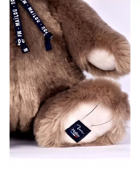 Nounours Mailou couleur taupe 35 cm Fabrication Française - 