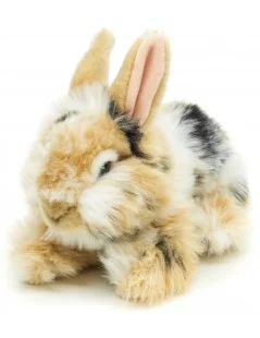 Peluche Lapin Bélier Tricolore 23 cm Unitoys - 