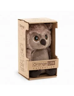 Peluche chouette Sonya 25 cm Orange Toys - 