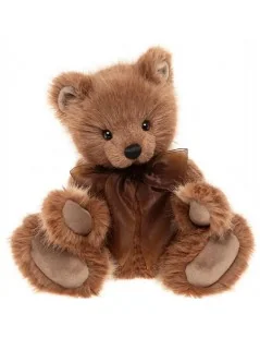 Ours en peluche fait main châtaigne 28 cm Charlie Bears - 