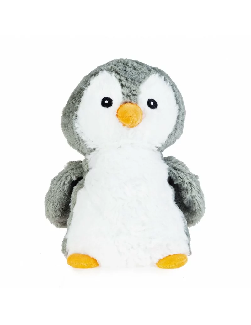 Peluche pingouin bouillotte de 25 cm L'Artisan du bien être