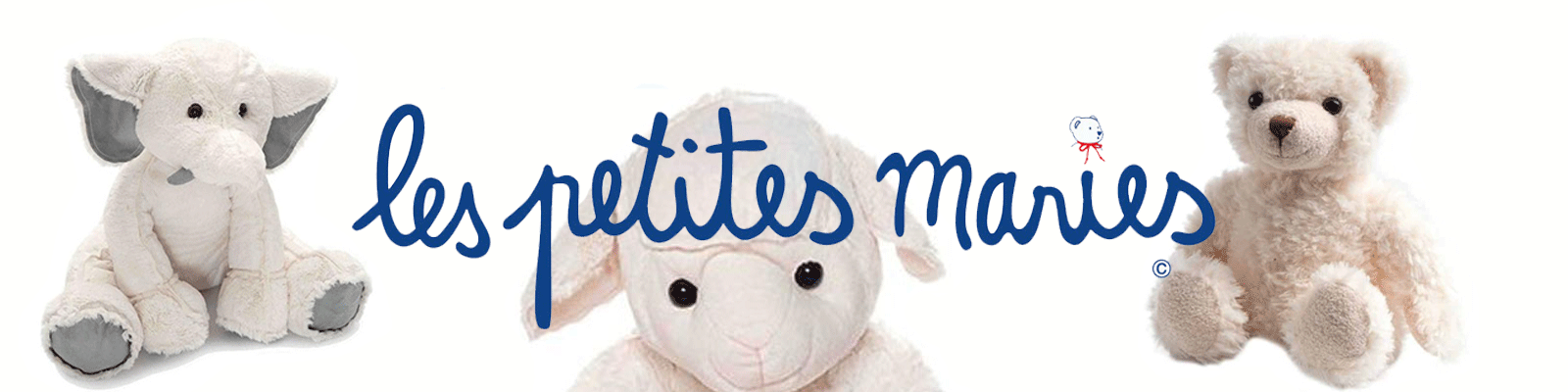peluches les petites maries made in france