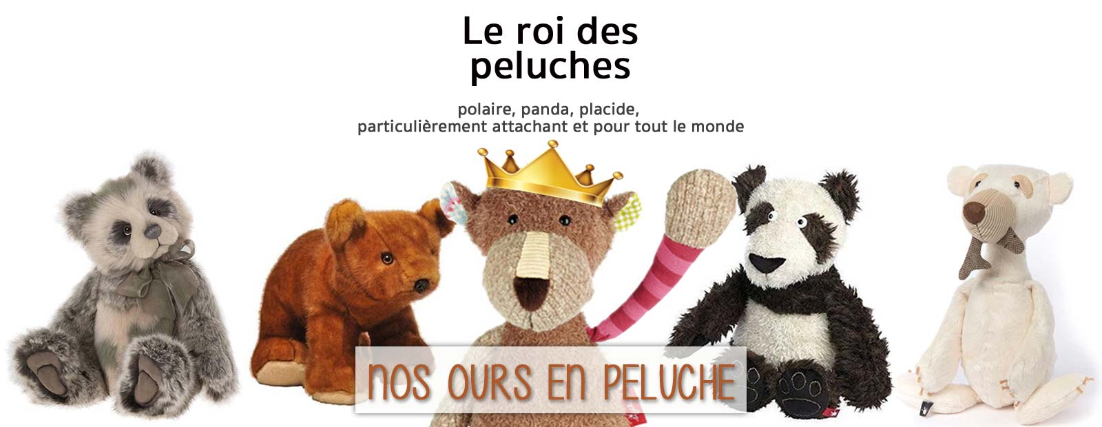 ours en peluche collection marques européennes